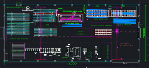 mais recente caso da empresa sobre Linha de produção capacidade do polo claro: 50 horas pcs/8