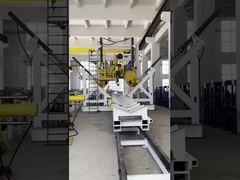 Visita à oficina da fábrica | Máquina CNC de soldagem e endireitamento de pólo fechado