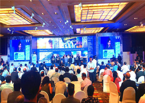 Latest company news about Participou na 3a Conferência Internacional de Galvanização em Delhi, Índia.