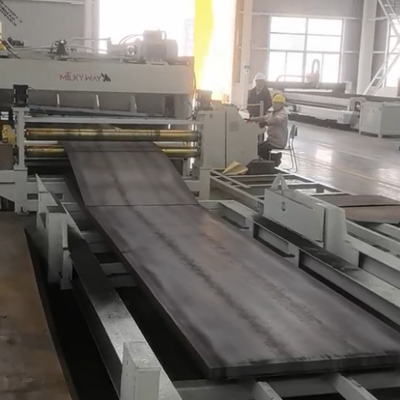 qualidade  CTL12×1600 Fully Automatic Cut To Length Line for 1600mm Width Steel Coils with 30 Ton Capacity fábrica