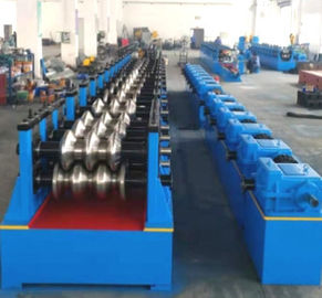 qualidade  Three Waves 2.5mm Guardrail Roll Forming Machine fábrica