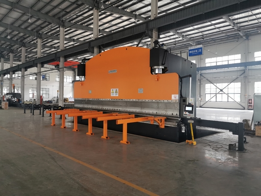 8200mm 45 Kw Cnc Máquina hidráulica de frenagem automática de aço carbono