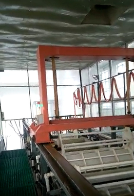 Parafusos & porcas que galvanizam a linha para o equipamento da galvanização do mergulho quente