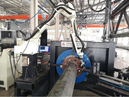máquina de solda robótico 2000mm automática de 350mm para polo claro