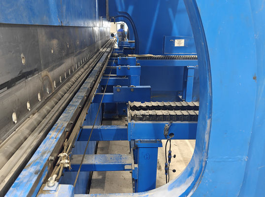 Modelo de travagem de pressão hidráulica CNC Tandem: 2-We67k-1200/6250 Para fabricação de monopólio, torre tubular de transmissão e mastro alto