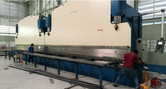 Good price 2-WE67K-400/7000 CNC Tandem Freio de Prensa Hidráulica para Fabricação de Pólo de Luz, Mastro Alto on-line