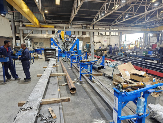 HM600/12000 Máquina de soldadura de costura de mastro alto e monopólio