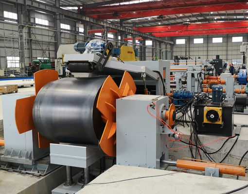Máquina de corte de bobinas de aço 6 x 1600 Máquina de corte econômico para comprimento