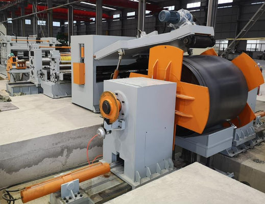 Máquina de corte de bobinas de aço 6 x 1600 Máquina de corte econômico para comprimento