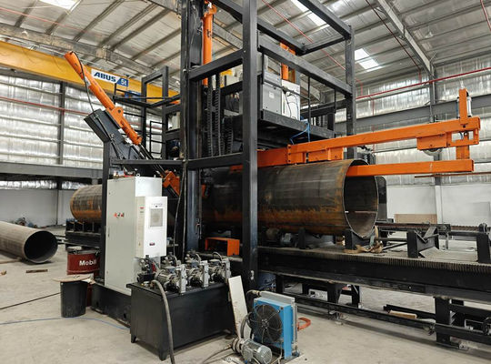 HM1600/12000 Máquina de soldadura fechada para mastro alto / pólo mono / pólo de comunicação