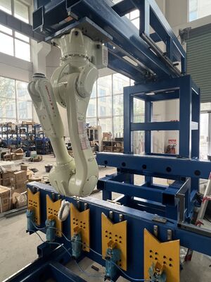Soldadura de laser robótico robótico automatizada branco da máquina de soldadura