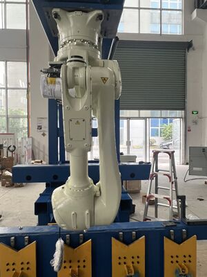 Soldadura de laser robótico robótico automatizada branco da máquina de soldadura