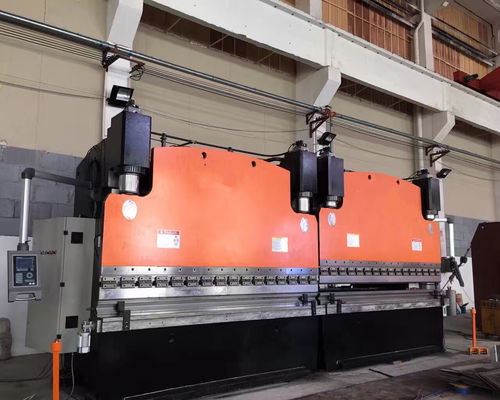 Máquina em tandem do freio da imprensa do CNC 2-WE320T/3200 com sistema servo Eletro-hidráulico