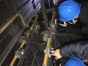 Linha 6m quádrupla da polegada X do processo 6 do HDG, equipamento da galvanização do mergulho quente 