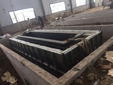 equipamento da galvanização do mergulho quente do tanque do zinco de 7.0x1.2x2.2m com sistema de proteção ambiental