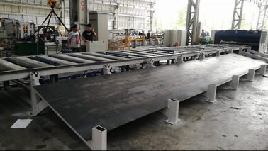 Pólo claro cortou à linha máquina do comprimento para a máquina de corte do cargo da lâmpada da espessura de 2 - de 6mm