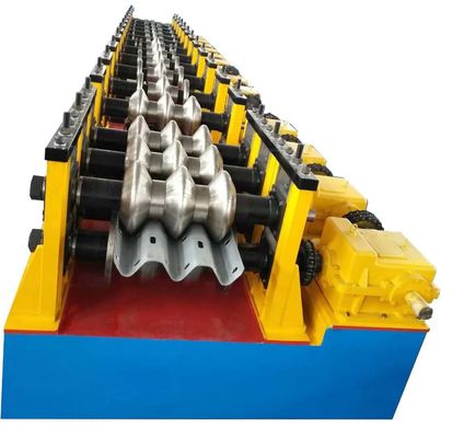 Três rolo do corrimão das ondas 2.5mm que forma a máquina