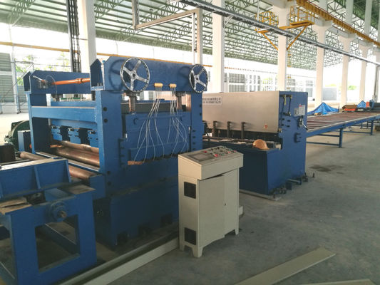 Linha de produção do pólo claro do mastro/máquina de corte altas econômicas para o pólo claro 12000mm
