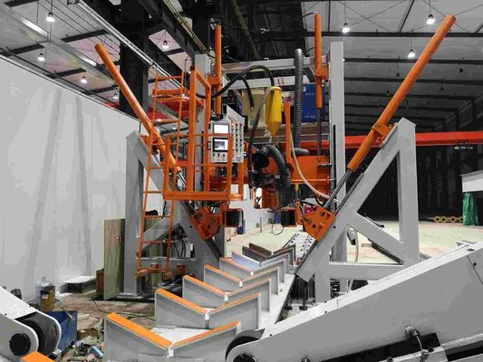 Máquina de soldadura CNC 5G HM800/14000 de 14 m de comprimento Design poligonal