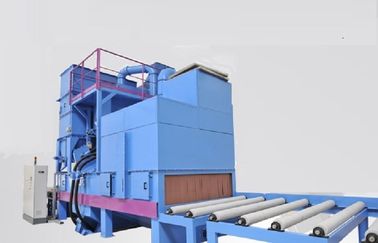Máquina de sopro automática do tiro para limpar a construção de aço soldada pesada