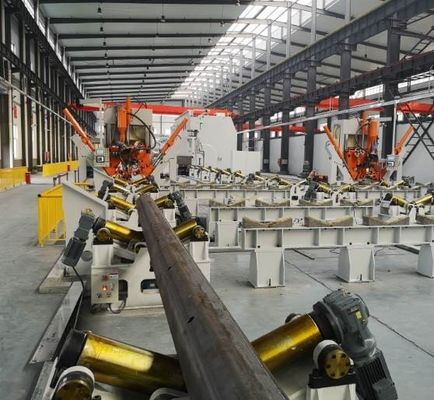 Diâmetro máximo 500 mm 12000 mm Máquina de soldadura fechada para pólo de comunicação 5G