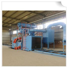 Máquina de sopro da areia do transporte de máquina/rolo de sopro do tiro do feixe da construção de aço H