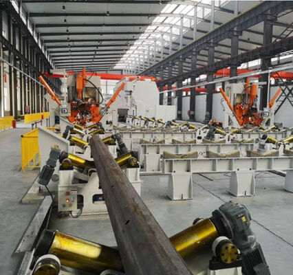 HM2500/14000 14m CNC Automático de Luz de Pólus Seam Fechamento Máquina de Soldadura Max 2500mm Diâmetro