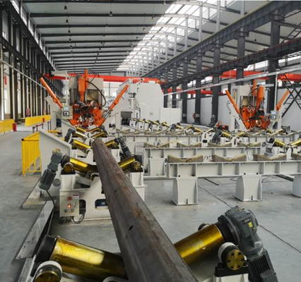 Máquina modelo da Fechar-soldadura de HM800-14000 polo claro para o mastro alto Monopole