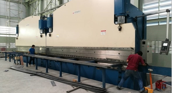 2-WE67K-400/7000 CNC Tandem freio de pressão hidráulica para fazer pólo leve mastro alto